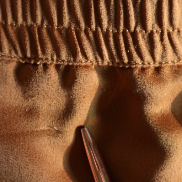 Banana Republic Copper Satin Cargo Joggers - Picture 7 of 9